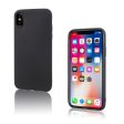 iPhone X matte ultra-thin soft TPU case - Black on Sale