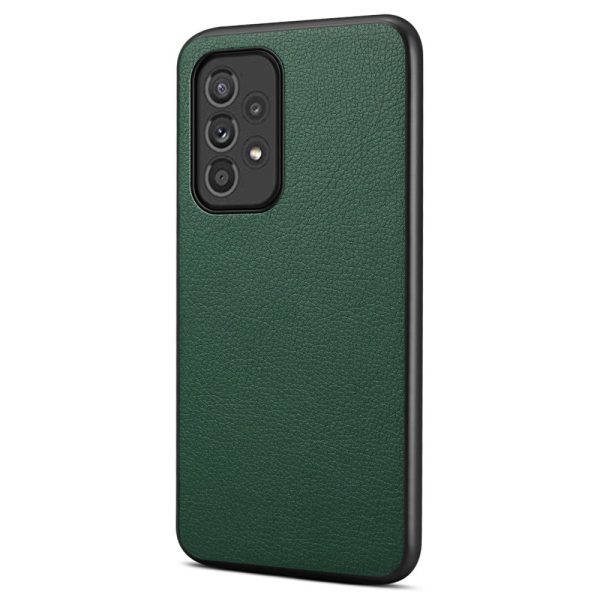 Matte and sleek textured Samsung Galaxy A33 5G cover - Green Online Hot Sale