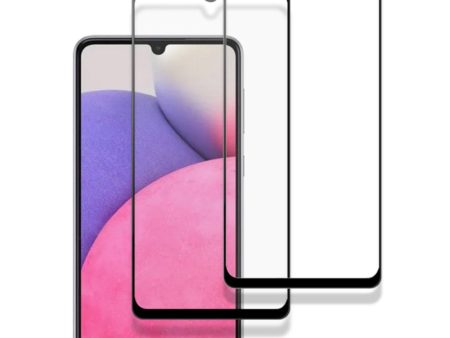 2 pcs AMORUS extra strong glass screen protector for Samsung Galaxy A33 5G For Sale