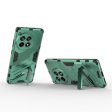 Shockproof OnePlus Ace 3   OnePlus 12R hybrid cover with a modern touch - Green Hot on Sale