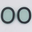 JZF-498 1 Pair Edifier W820NB Headphone Earpads Sponge+Protein Leather Ear Cushions - Cyan For Discount