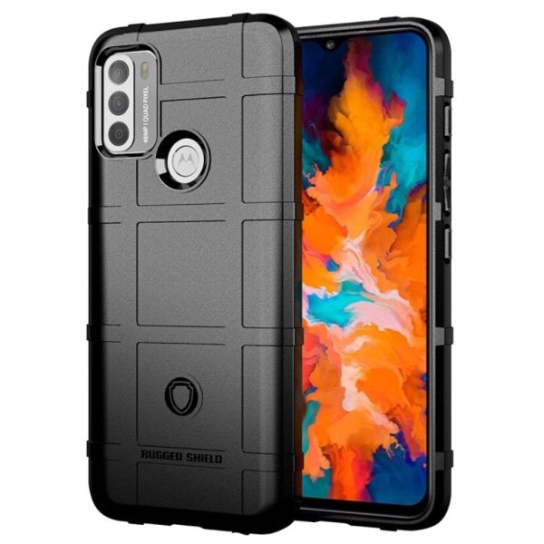 Rugged Shield case - Motorola Moto G50 - Black Hot on Sale