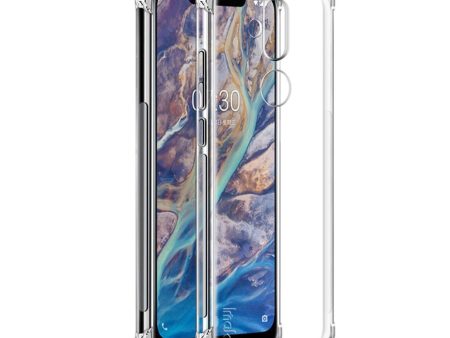 IMAK Nokia 8.1 anti-drop skin feel case - Transparent Supply