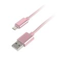 2M Micro USB Charging Cable - Pink Cheap