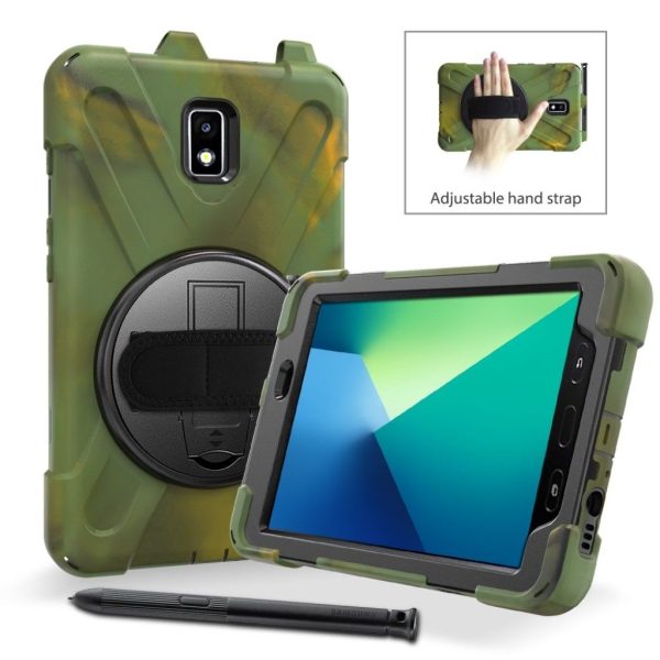 Samsung Galaxy Tab Active 2 X-Shape combo case - Camouflage Sale