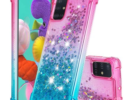 Princess Samsung Galaxy A51 cover - Rose   Baby Blue For Cheap