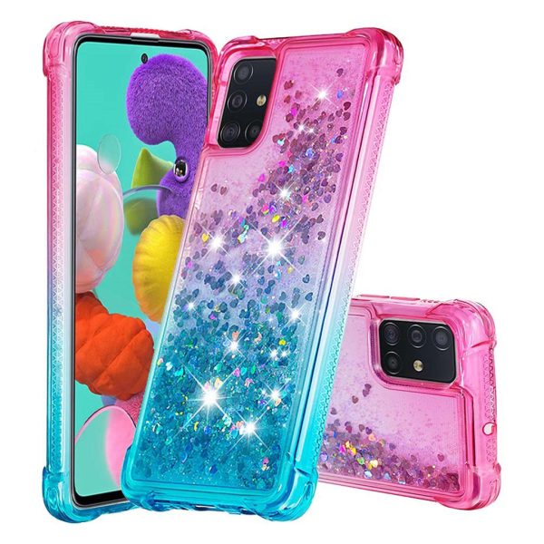 Princess Samsung Galaxy A51 cover - Rose   Baby Blue For Cheap