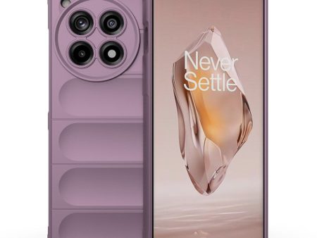 Soft gripformed OnePlus 12R   OnePlus Ace 3 cover - Light Purple For Sale