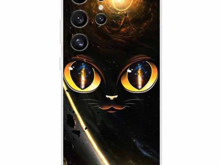 Imagine Samsung Galaxy S24 Ultra cover - Cat Eyes Discount