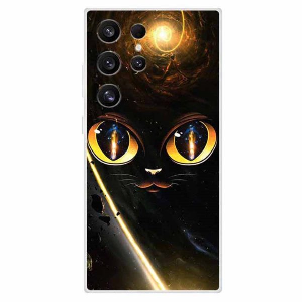 Imagine Samsung Galaxy S24 Ultra cover - Cat Eyes Discount