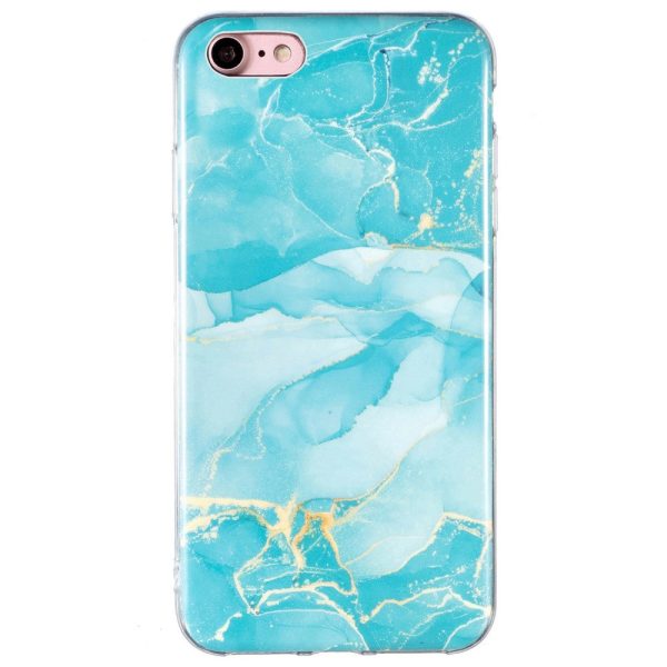 Marble iPhone SE (2022)   SE 2020   8   7 case - Green on Sale