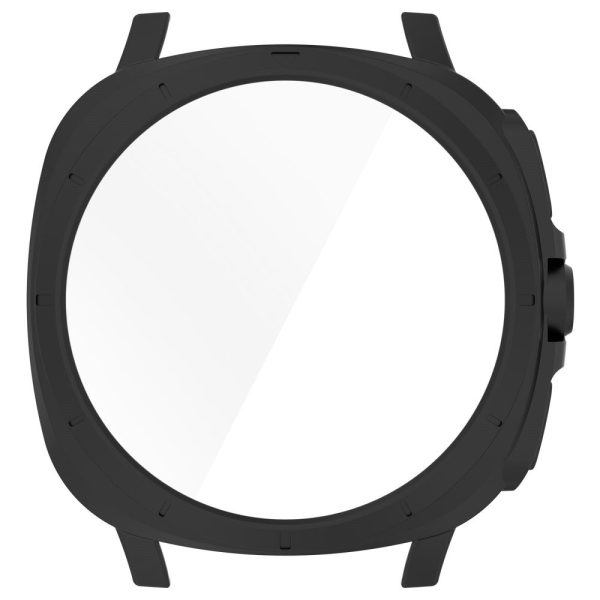 Samsung Galaxy Watch7 44mm Anti-Collision Flexible Watch Case Protective Frame - Black Online Hot Sale