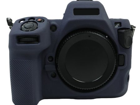 Nikon Z 8 Camera Case Silicone Anti-Scratch Sleeve - Dark Blue For Discount