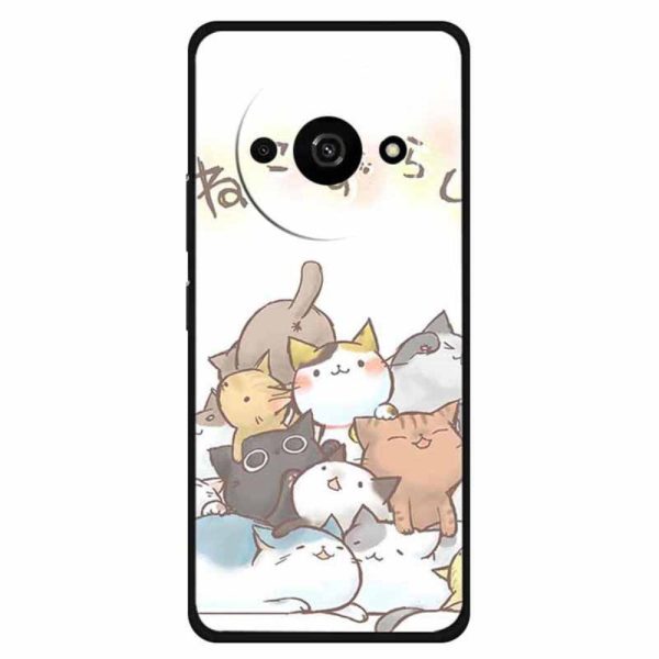 Imagine Xiaomi Redmi A3   Xiaomi Poco C61 cover - Stray Cat Online