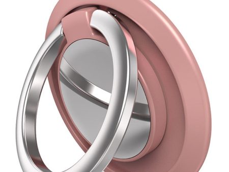 Universal magnetic rotatable phone ring holder - Rose Gold Discount