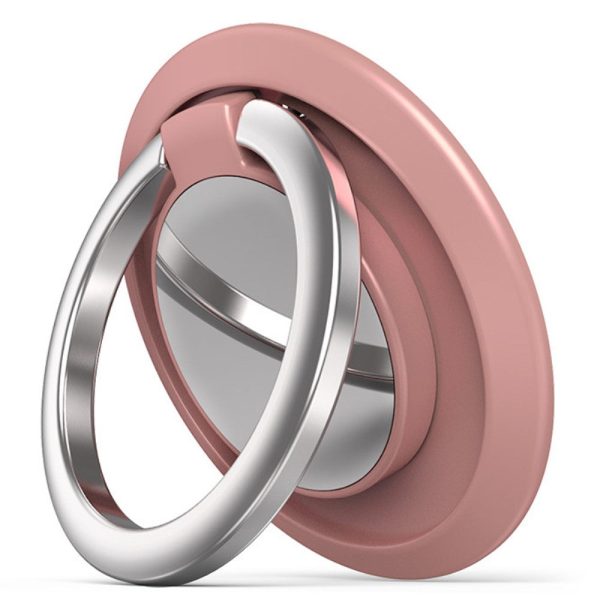 Universal magnetic rotatable phone ring holder - Rose Gold Discount