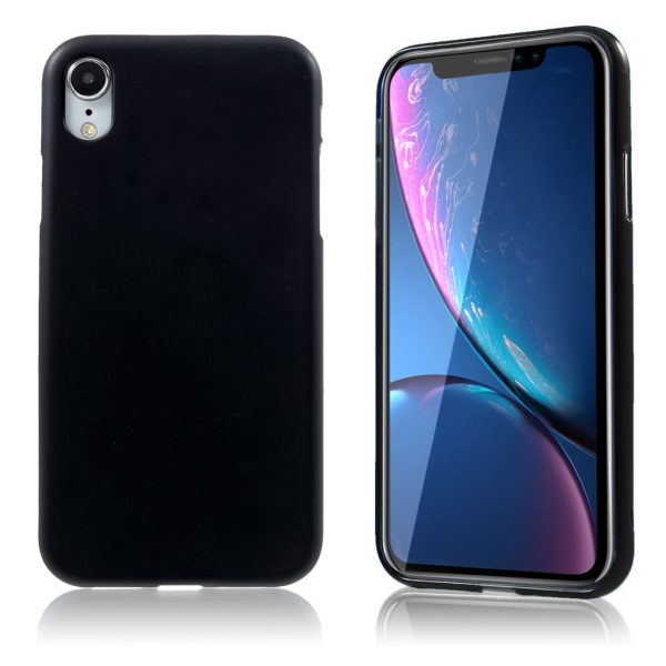 iPhone Xr double-sided matte case - Black For Cheap