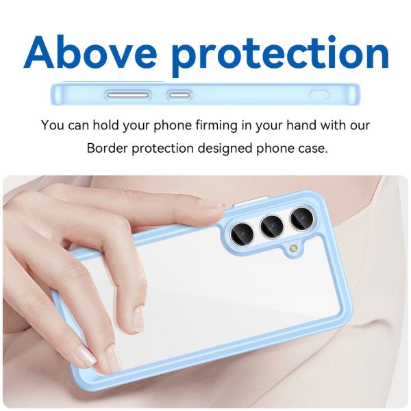 Samsung Galaxy S24 smart acrylic cover - Blue Online Hot Sale