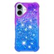 Princess iPhone 16 Plus cover - Purple + Sky Blue For Discount