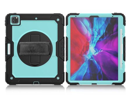 iPad Pro 12.9 inch (2020)   (2018) 360 swivel combo case - Black   Baby Blue For Sale