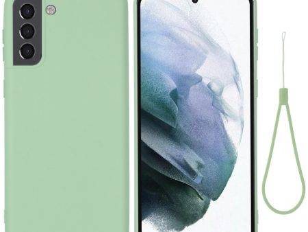 Matte liquid silicone cover for Samsung Galaxy S22 Plus - Green Online now