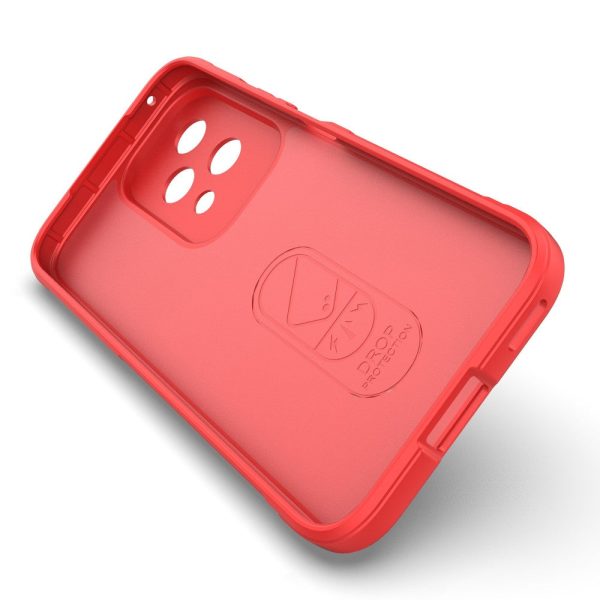 Soft gripformed Honor 200 Lite cover - Red Fashion