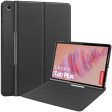 Lenovo Tab Plus Stand Case Shockproof Leather Tablet Cover - Black on Sale