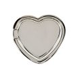 Love Heart shape rotatable smartphone ring holder - Silver For Discount