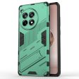 Shockproof OnePlus Ace 3   OnePlus 12R hybrid cover with a modern touch - Green Hot on Sale