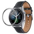 Samsung Galaxy Watch 3 (41mm) wave style dial bezel - Silver Hot on Sale