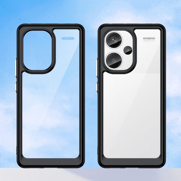 Xiaomi Redmi Note 13 Pro Plus smart acrylic cover - Black Online Hot Sale