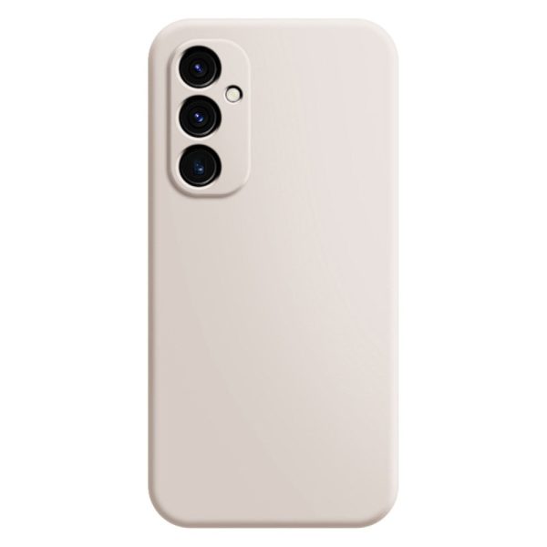 Microfiber lined soft rubber Samsung Galaxy A55 cover - Beige Supply