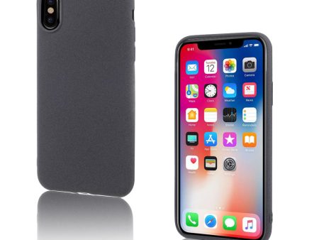 iPhone X matte ultra-thin soft TPU case - Grey Hot on Sale