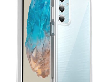 Samsung Galaxy M35 smart acrylic cover - Transparent For Sale