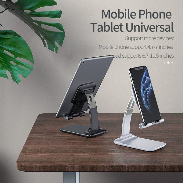 ESSAGER Universal desktop phone stand - Black For Cheap