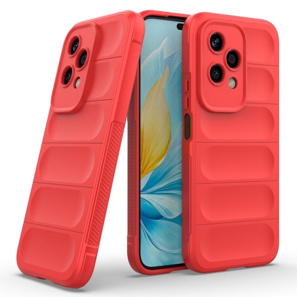 Soft gripformed Honor 200 Lite cover - Red Fashion