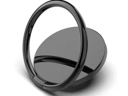 Universal 360 degree zinc alloy phone ring holder - Black For Sale