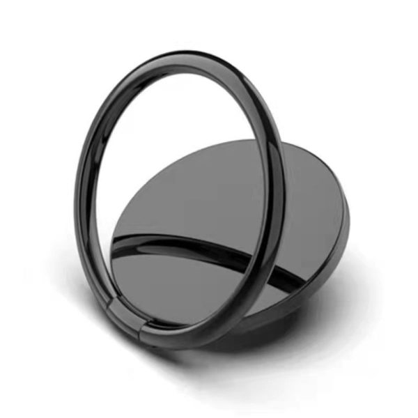 Universal 360 degree zinc alloy phone ring holder - Black For Sale