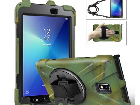 Samsung Galaxy Tab Active 2 X-Shape combo case - Camouflage Sale