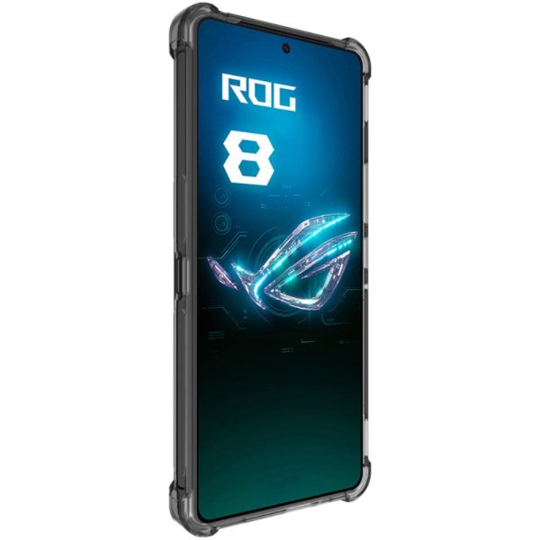 IMAK Airbag Asus ROG Phone 8   Asus ROG Phone 8 Pro Cover - Transparent Black Online Hot Sale