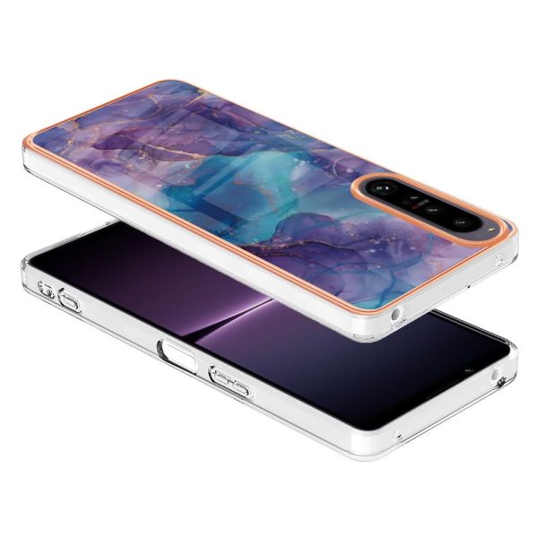 Marble Sony Xperia 1 IV case - Purple Sale