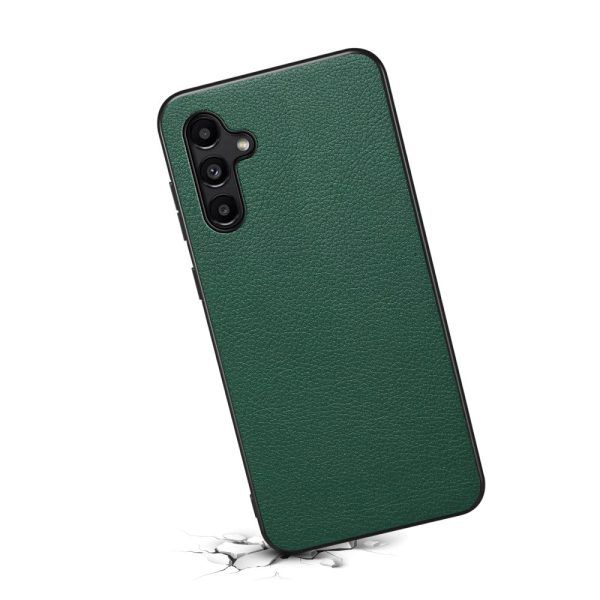 Matte and sleek textured Samsung Galaxy A15 cover - Green For Cheap