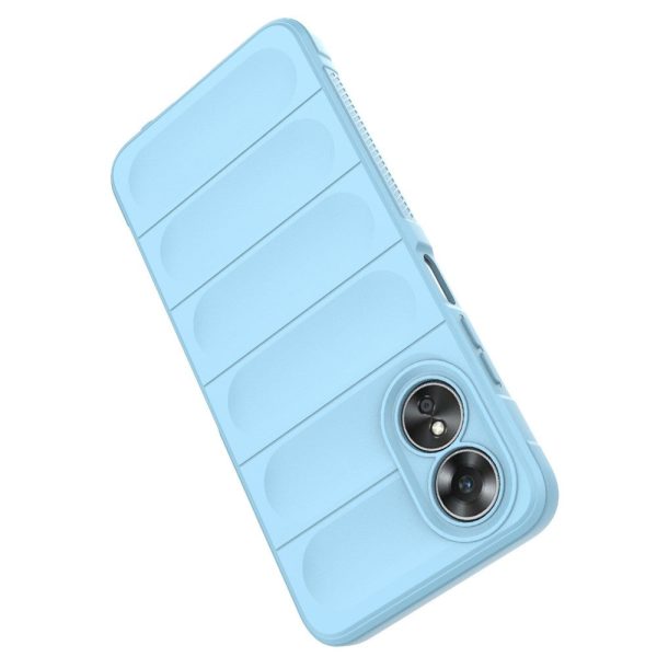 Soft gripformed Oppo A17 cover - Baby Blue For Cheap