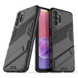 Shockproof hybrid cover with a modern touch for Samsung Galaxy A13 5G - Black on Sale