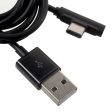 USB Type C 90 degree 2m charging cable For Discount