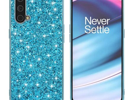 Glitter OnePlus Nord CE 5G case - Blue Online Sale