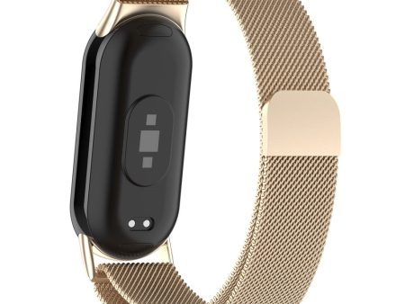 Xiaomi Smart Band 8 stainless steel strap - Champagne Gold For Discount