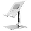 Universal adjustable desktop phone and tablet holder - Silver Supply