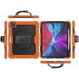 iPad Pro 12.9 inch (2020)   (2018) 360 swivel combo case - Orange Online now