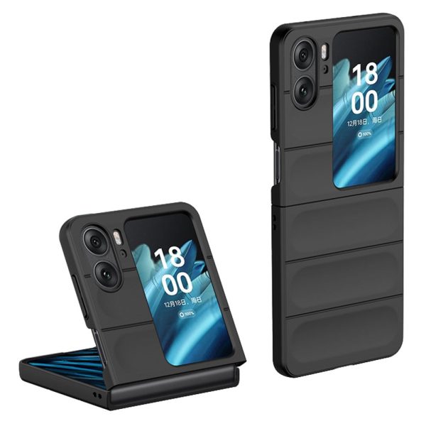 Soft gripformed cover for Oppo Find N2 Flip - Black Cheap